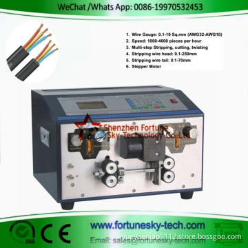 Fully Automatic NM Cable Wire Cutter And Stripping Machine
